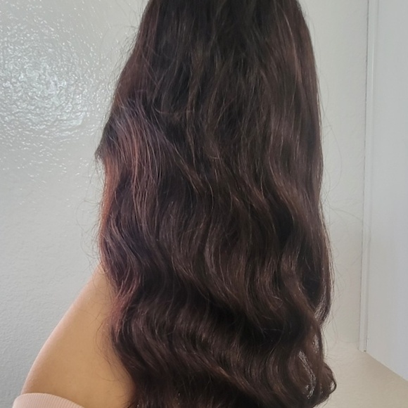 Salon Remi Body Wave 100% Brazilian Human Hair Wig with Bangs...Discontinued! - Picture 2 of 9